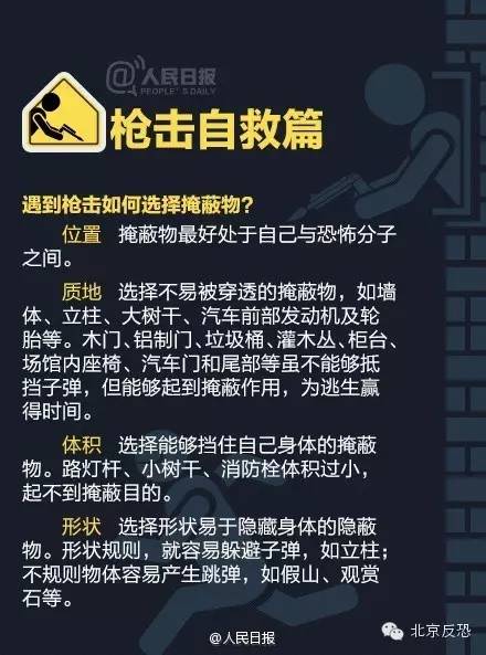 你必须了解的反恐基本常识